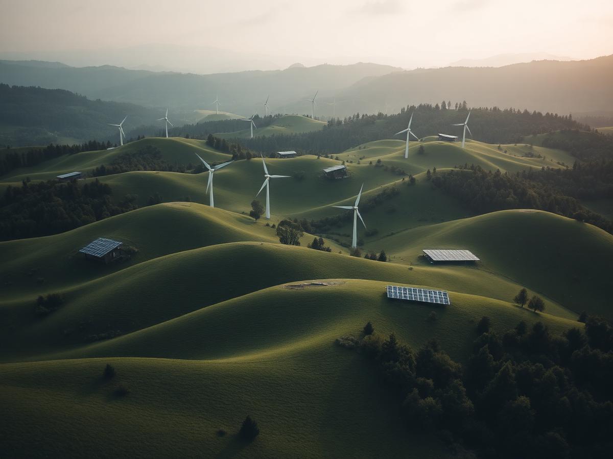 De impact van zonne-energie op ons klimaat.